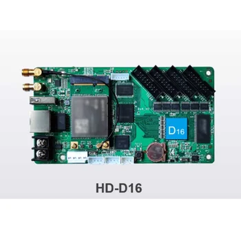 LED ekranas kontrolės sistemą, HD-D16 spalvotas Led ekranas asinchroninis kontrolės kortelė
