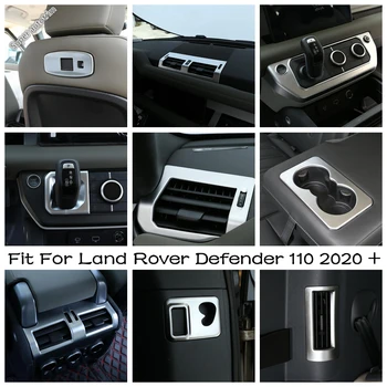 Galinė Bagažinė, Kablys & C Ramstis AC / Pavarų Perjungimo Dėžė / Saugos Diržo Dangtelis Matinis Apdaila Interjero Land Rover Defender 110 2020 - 2022 m.