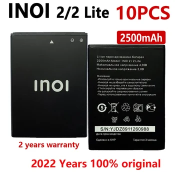 10VNT 2022 Nauji 100% Originalus 2200mAh Baterija INOI 2 Lite INOI2 Lite Atsrg. Tel. Aukštos Kokybės elementus Su Sekimo Numerį