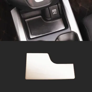Nerūdijančio plieno Honda CR-V CRV 2017 Automobilių Priekiniai talpinimo kilimėlis rėmo skydo lipdukas Padengti Trim Automobilių optikos reikmenys 1pcs