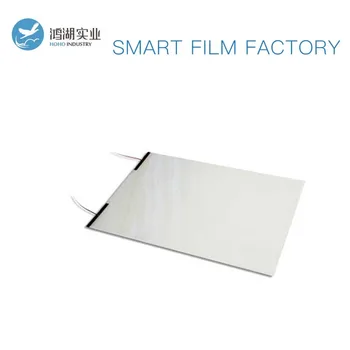 12cmx52cm BALTAS Smart Langų Plėvelė Stiklo lipdukas PDLC Smart Atspalvis Filmas su Automobilių elektros Energijos tiekimo ir Nuotolinio valdymo