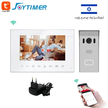 Joytimer Tuya WiFi, Laidinis Vaizdo Domofonas Sistema, Skirta Namų patalpų Stebėti Doorbell Domofonas su kamera Judesio Aptikimo Įrašymo