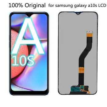 Samsung Galaxy a10s mobiliojo telefono ekrane, a107/ds a107f a107fd a107m LCD jutiklinis ekranas