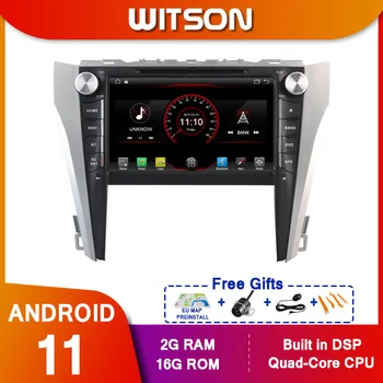 WITSON 2G+16G Android 11 DSP Toyota Camry 2015 Automobilio Radijo Multimedia Vaizdo Grotuvas GPS RDS, 2 din dvd