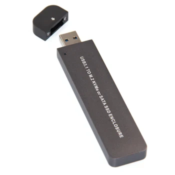 NVME/SATA M2 SSD Atveju USB3.1 M. 2 NVMe/SATA Mobile Kietasis Diskas Atveju Išorinis SSD Lauke Bendradarbiavimą 2TB Win, Mac, Linux OS SSD Talpyklos