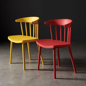 Minimalistinio Šiuolaikinės Europos Windsor Valgomojo Kėdės, Holai Plastiko Valgomojo Kėdės Originalumas Dizaineris Laisvalaikio Bibliotekos Baldai.