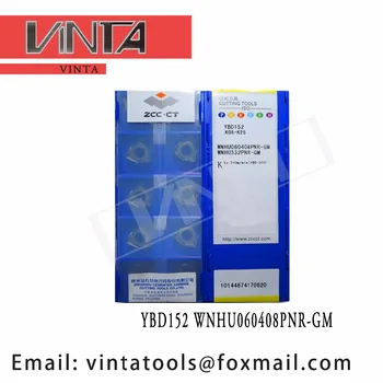 aukštos kokybės 10vnt/daug YBD152 YBM253 WNHU060408PNR-GM cnc karbido tekinimo įdėklai pjovimo peilis įrankiai