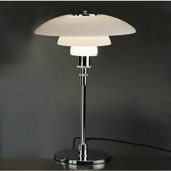 Aukštos kokybės kūrybos stiklo stalo lempa kambarį miegamojo puošmena lempos post-modernių stiklo stalo lempa