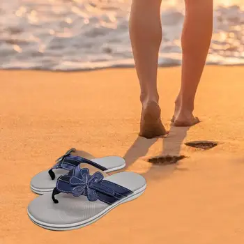Moterų Butas Fifo Patogus Šviesos Vasaros Paplūdimio Sandalai Butas Sandalai Lauko Ponios Šlepetės Atidaryti Tne Didelio Dydžio