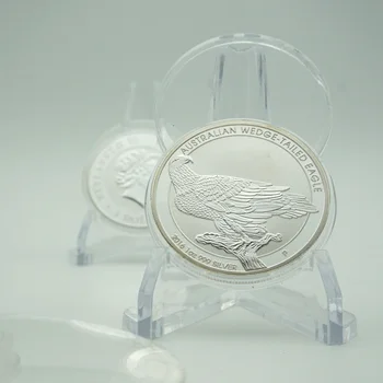2016 Australijos wedge-tailed erelis sidabro Padengtą Monetos 1 Oz 1 Doleris, Australijos Monetos aukštos kokybės Suvenyrų dovanos