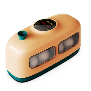 Naujausias Mažai Traukinio 8 kiaušiniai, Automatinė Vištienos Papūga Inkubatorius Paukščių Brooder mašina Mokyklą su LED Žvakė