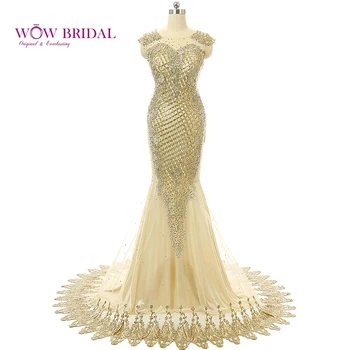 Wowbridal 2021 Elegantiškas Prašmatnių Vakarinių Suknelių Vien Valtis Kaklo Zawalcowany Bžūp Rankovėmis Kryžius - Kryžius Modelio Puošnios Šifono Undinė Chalatai
