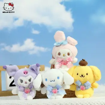 10 Cm Kawaii Mielas Sanrio Kulomi Hello Kitty Dovana Mano Melodija Kuprinę Pakabukas Animacinių Filmų Kuprinė Priedai Keychain Pliušiniai Žaislai