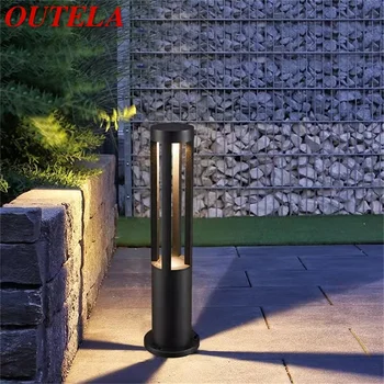 OUTELA Black Lauko Vejos Lempos Šiuolaikiniai Šviesos diodų (LED) Vandeniui Namų Villa Kelias Sodas