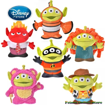 Disney Pixar Toy Story 25-metį 20CM Svetimų Cosplay Serijos Kolekcines Mergina Pliušinis Žaislas Sumedėjusių Nemo Lotso Pliušinis Lėlės Dovanos
