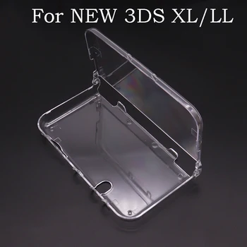 Už Nintend Naujos 3DS XL LL Plastiko Aišku, Crystal Apsauginė Sunkiai Shell Odos Atveju Padengti Nintend Naujos 3DS XL LL Konsolės ir Žaidimai