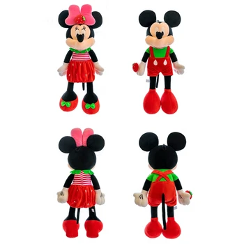 Disney Mickey Minnie Pliušinis Žaislas Animacinių filmų PP Medvilnės Užpildytas Kawaii Anime Pav Pagalvę Vaikams Dovanų Mergina, Žaislai, Namų Dekoracijos