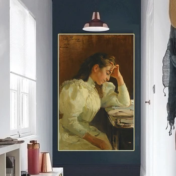 Ilja Efimovich Repin《Neapoliečių Moteris》Drobė, Aliejus, Tapyba Meno Kūrinius Plakato Nuotrauką Sienų Dekoras Šiuolaikinių Namų Puošybai