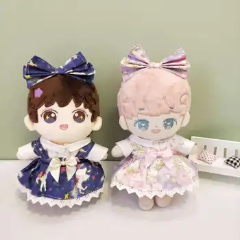 20cm Idol Star Doll, Pink, Blue Rainbow Star Balto Žirgo Sijonas Drugelis Plaukų Juosta Lėlės Keičiamų Drabužių Priedai(Ne Lėlės)