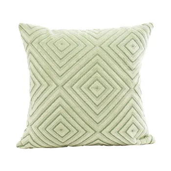 45*45cm geltona žalia pagalvėlė apima ne vidinis neklijuotinė apdaila cojines decorativos geometrinis pagalvėlė padengti kėdė X62
