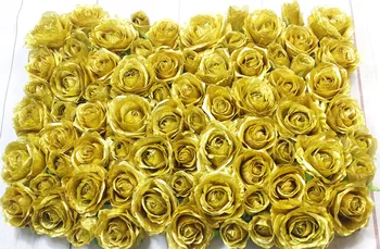 2018 SPR Dirbtinio šilko rožė gėlių sienos vestuvių fone, gėlių aukso spalvos arkos apdaila gėlių Nemokamas Pristatymas 10vnt/daug