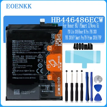 HB446486ECW Baterija Huawei Honor 9X Pro /Y9S/P Smart Pro/Y9 Premjero 2019/Y9P Remontas Dalis Originalaus Talpa Mobiliojo Telefono Tešlą