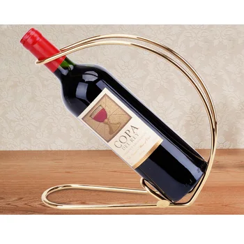 Namų vyno butelis rack kūrybos geležies vyninės paprasta kambarį vyno kabineto display rack raudonas vynas stalčiuko