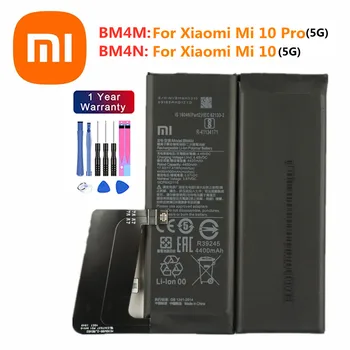 100% Xiao mi Originalios Baterijos BM4M BM4N Už Xiaomi Mi 10 / 10 Mi Pro 5G Mi10 Pro 5g Versija Mobiliojo Telefono Baterija + Įrankiai