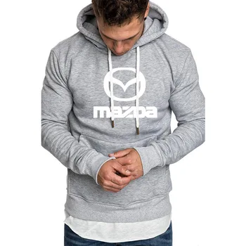 2020 naują Pavasario Rudens Nauji vyriški Hoodies Mazda Automobilio Logotipas spausdinti Palaidinukė Mados aukštos kokybės medvilnės Vyrų hoodie