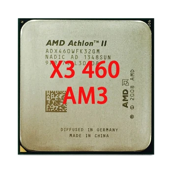 AMD Athlon II X3 460 X3-460 3.4 GHz Triple-Core CPU Procesorius ADX460WFK32GM Socket AM3 938PIN