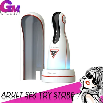 Naujas trijų kartų sekso lėlė visiškai automatinis tvirtinimo ir šildymo vyrų masturbators taurės suaugusių seksualus žaislai vyrams Seksualus parduotuvė