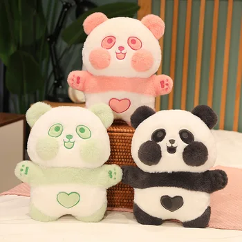 38cm Kawaii DuDu Panda Kimštiniai Žaislai, Purus Panda Iškamšos Plushie Minkštas Pliušas Pagalvės Vaikams, Žaislai, Mielas Kalėdų Dovana Vaikams