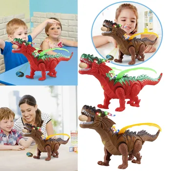 Elektros Vaikščioti Dinozaurai Žaislas, Skirtas Vaikams Vaikams Robotas Dino Su Garsais Projekcija, Kuriuo Dinozaurų Kiaušinių Dovana Kambario Daiktai